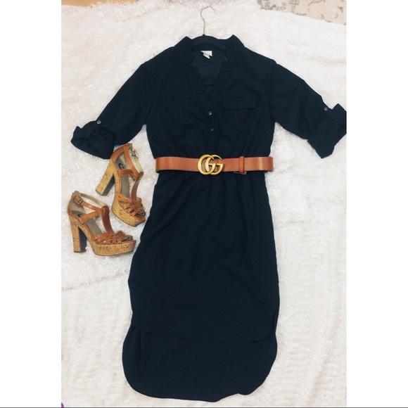 Merona Dresses & Skirts - High low shirt dress NWOT